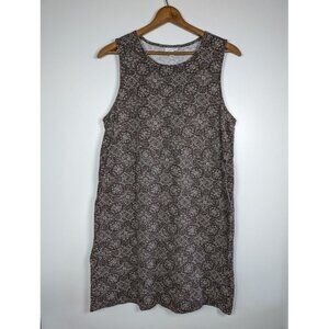 J Jill Dress Size Large Petite Stretchy Lightweight Vacation‎ Party Summer Boho